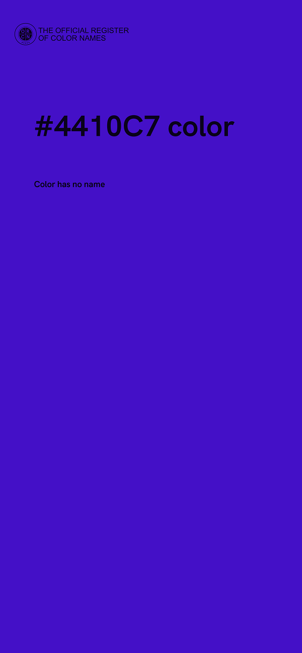 #4410C7 color image