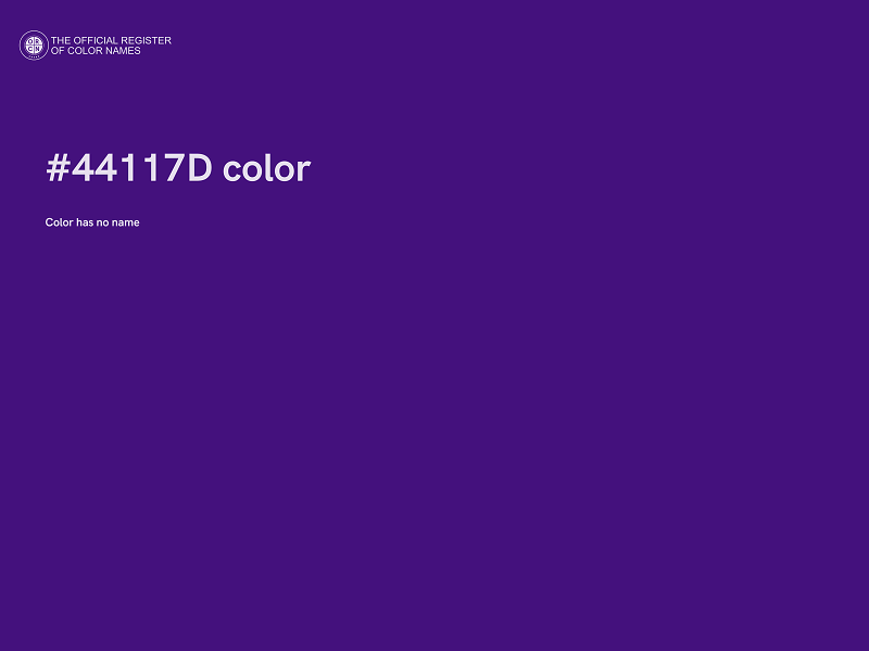 #44117D color image