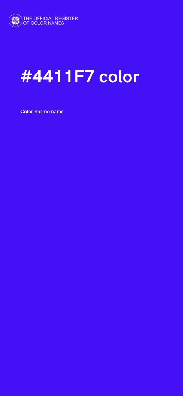 #4411F7 color image