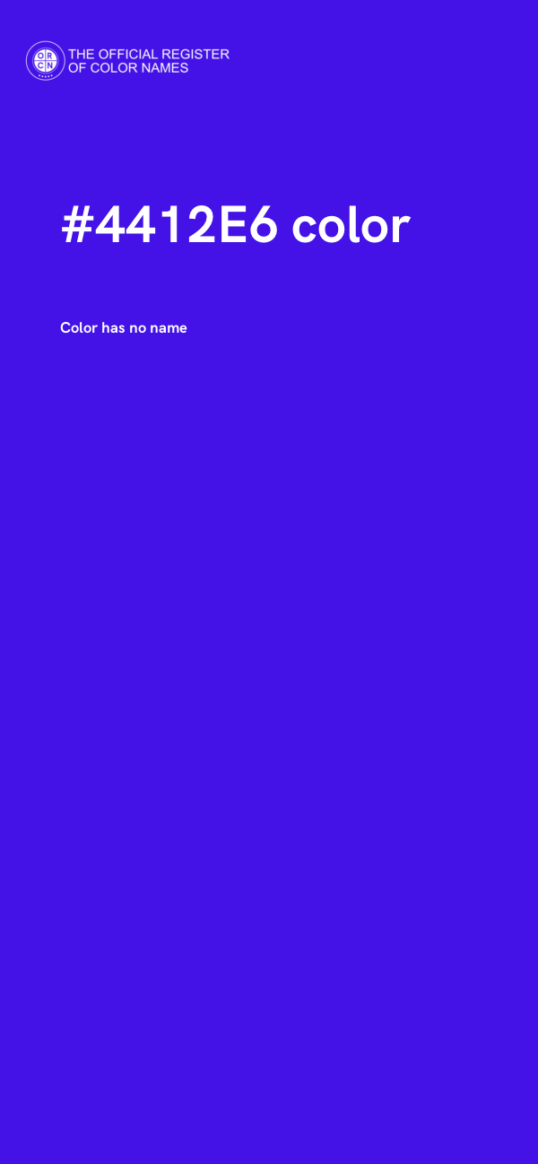 #4412E6 color image