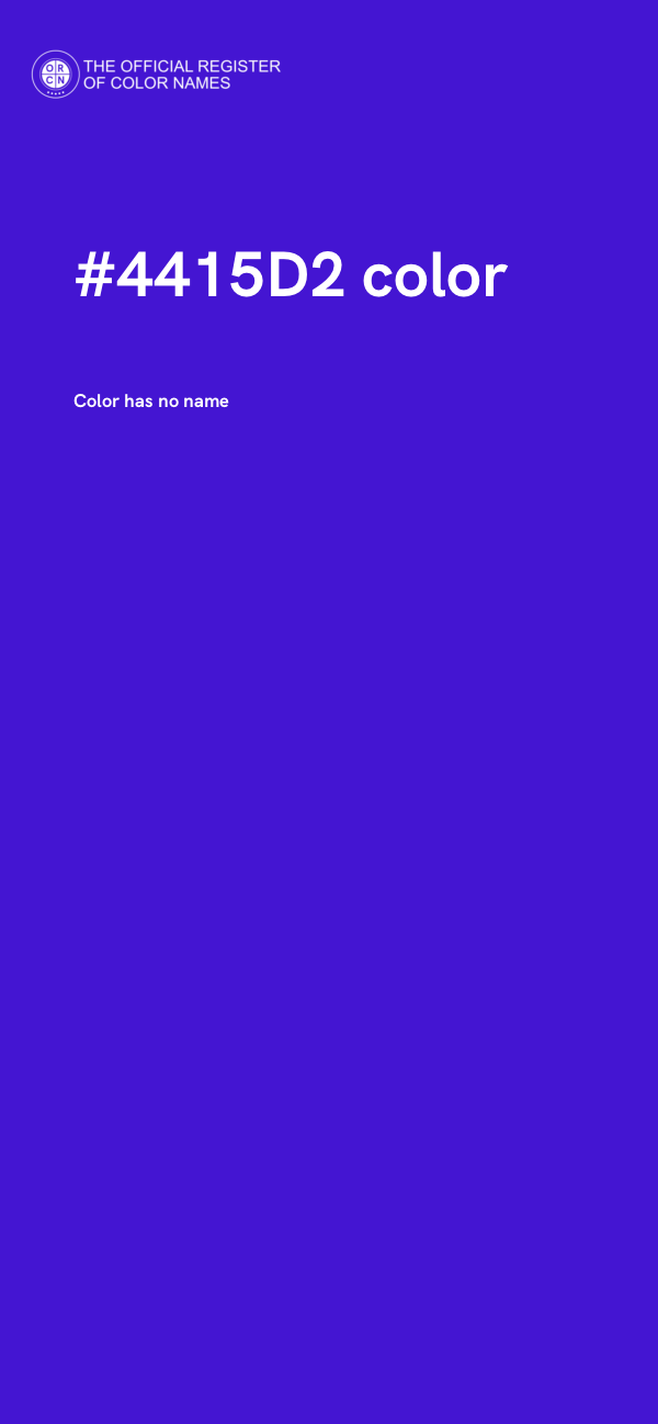 #4415D2 color image