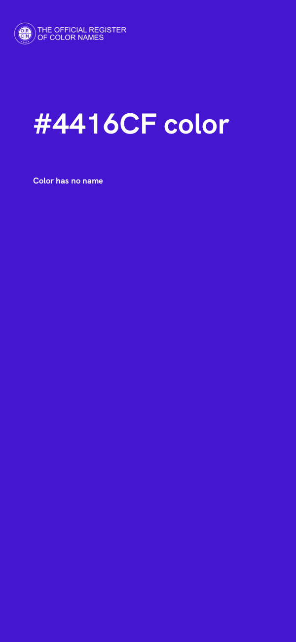 #4416CF color image