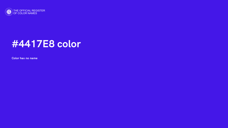 #4417E8 color image