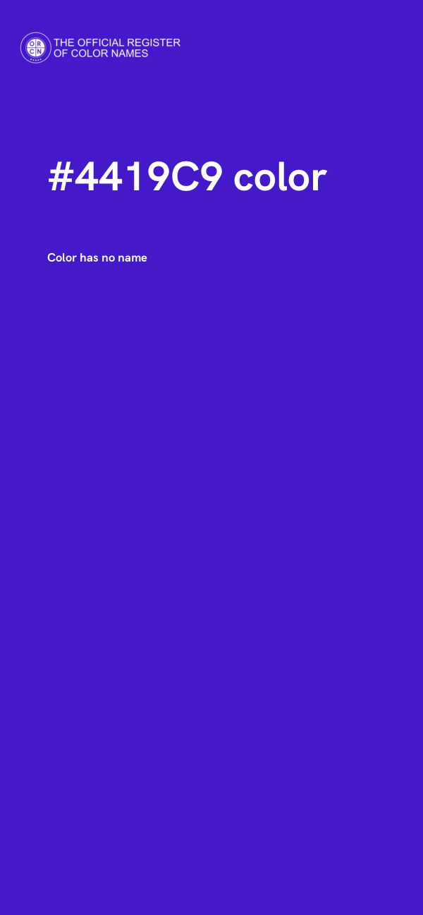 #4419C9 color image