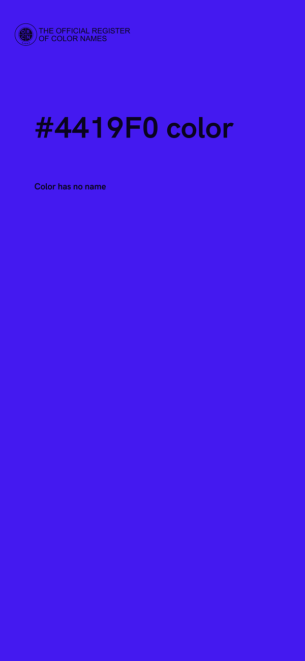 #4419F0 color image