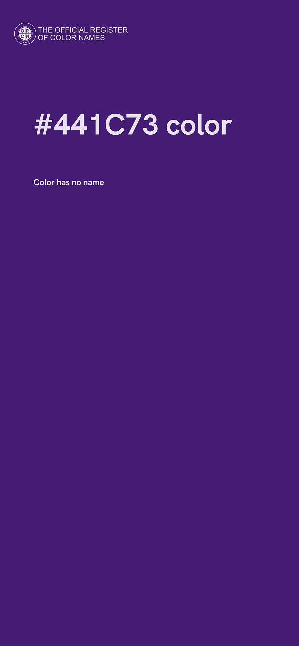 #441C73 color image
