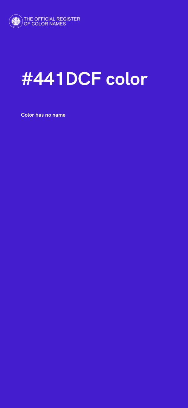 #441DCF color image