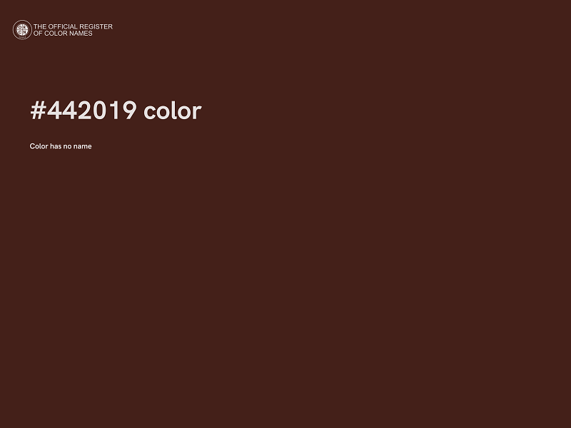 #442019 color image