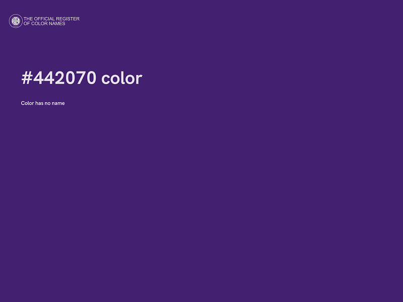 #442070 color image