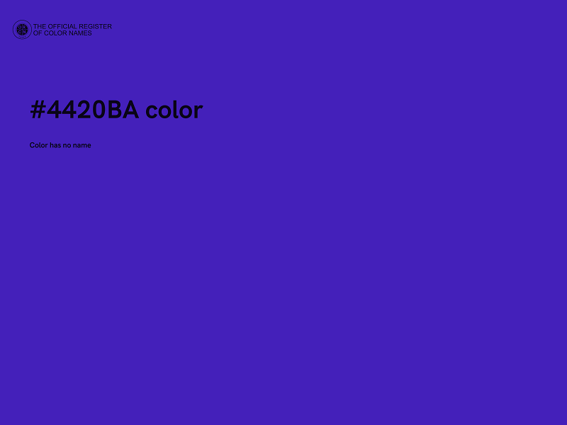 #4420BA color image