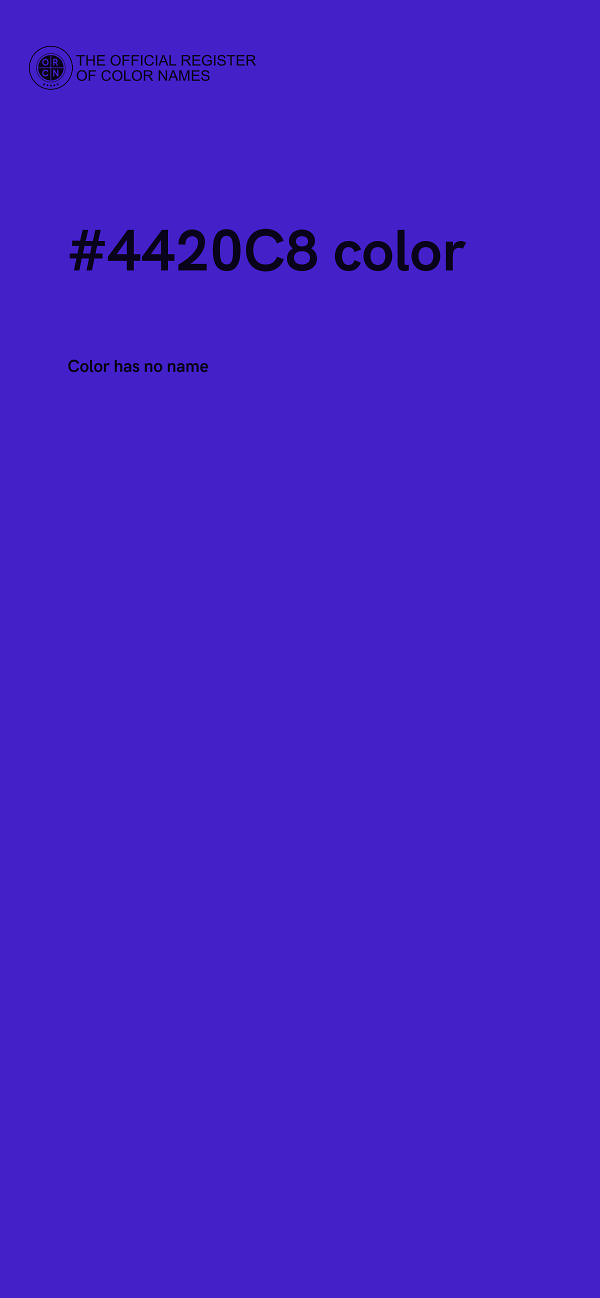 #4420C8 color image