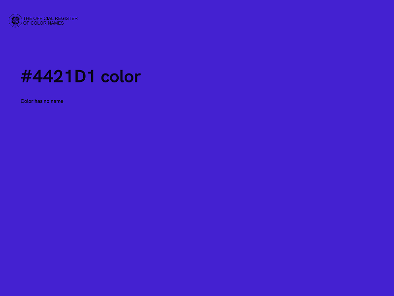 #4421D1 color image