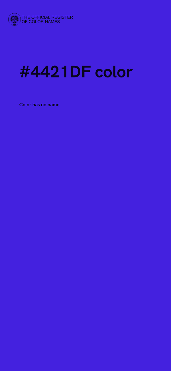 #4421DF color image