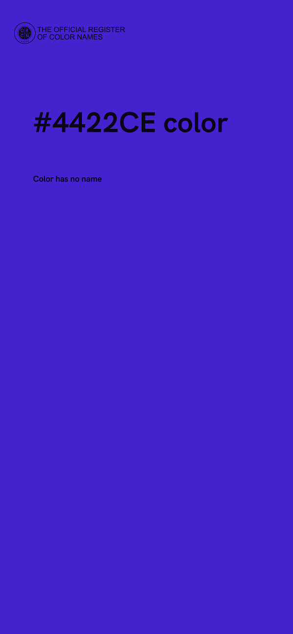 #4422CE color image