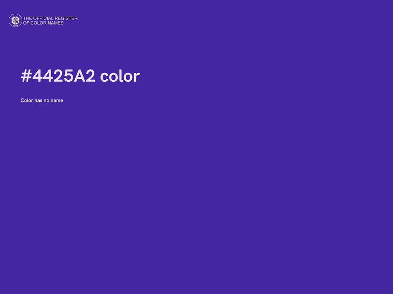 #4425A2 color image