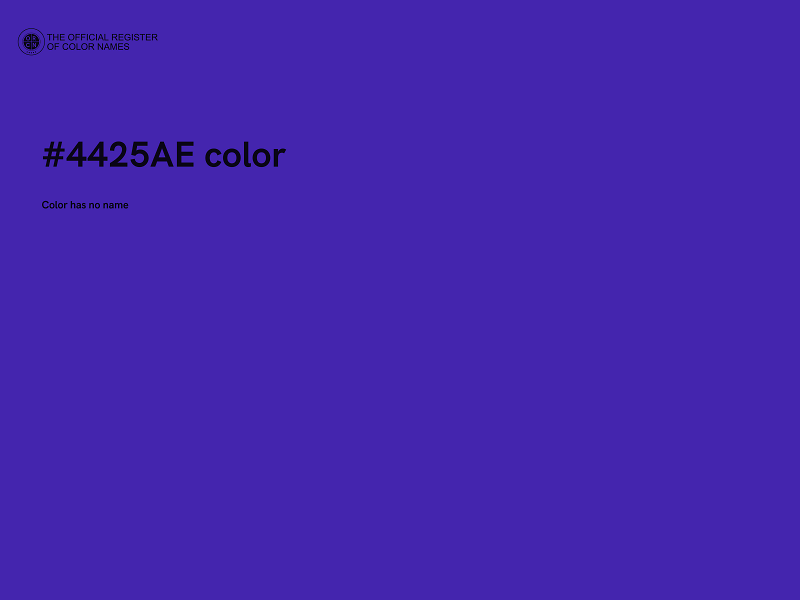 #4425AE color image