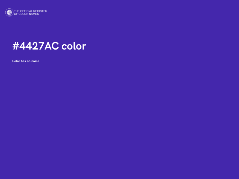 #4427AC color image