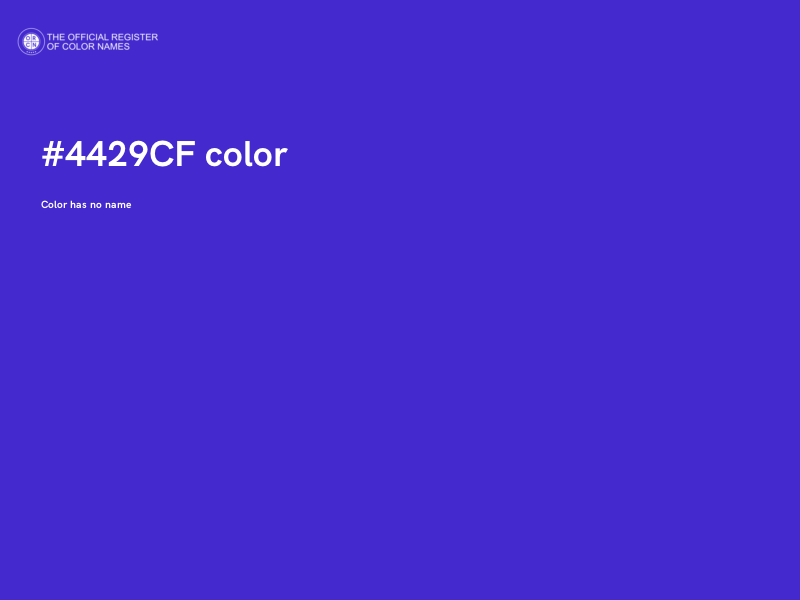 #4429CF color image