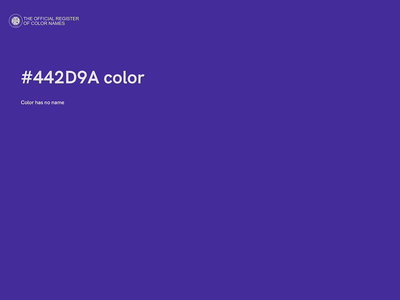 #442D9A color image