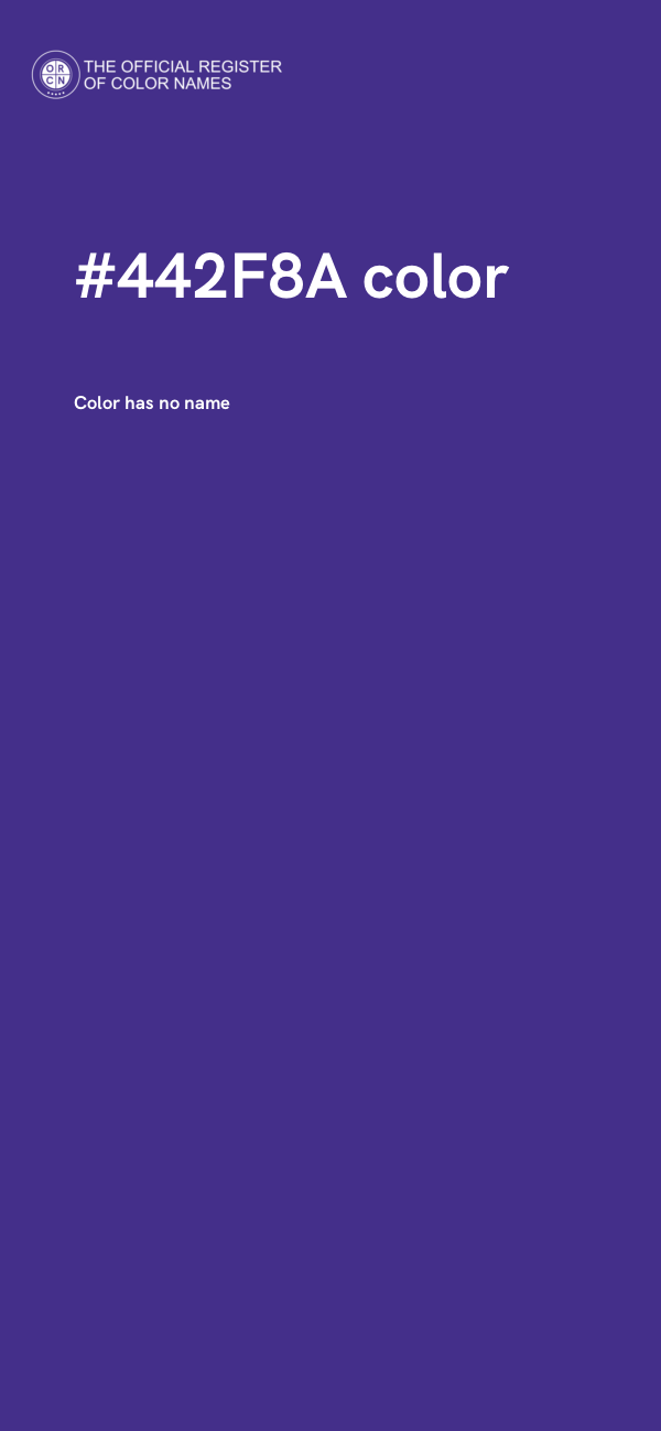 #442F8A color image