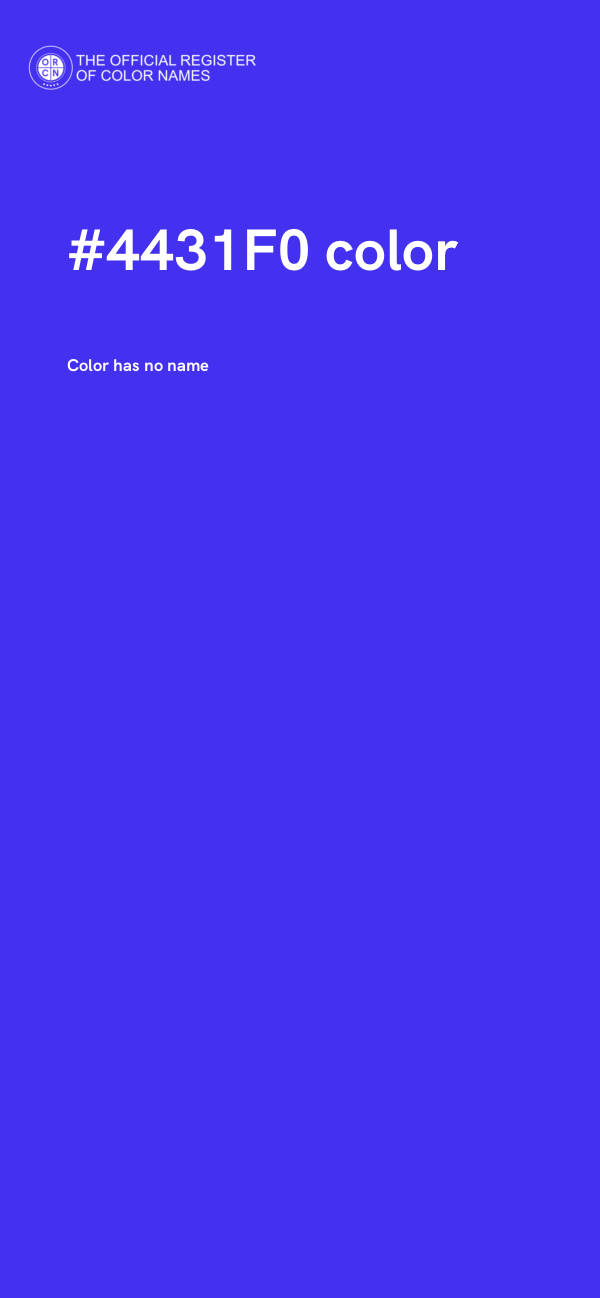 #4431F0 color image