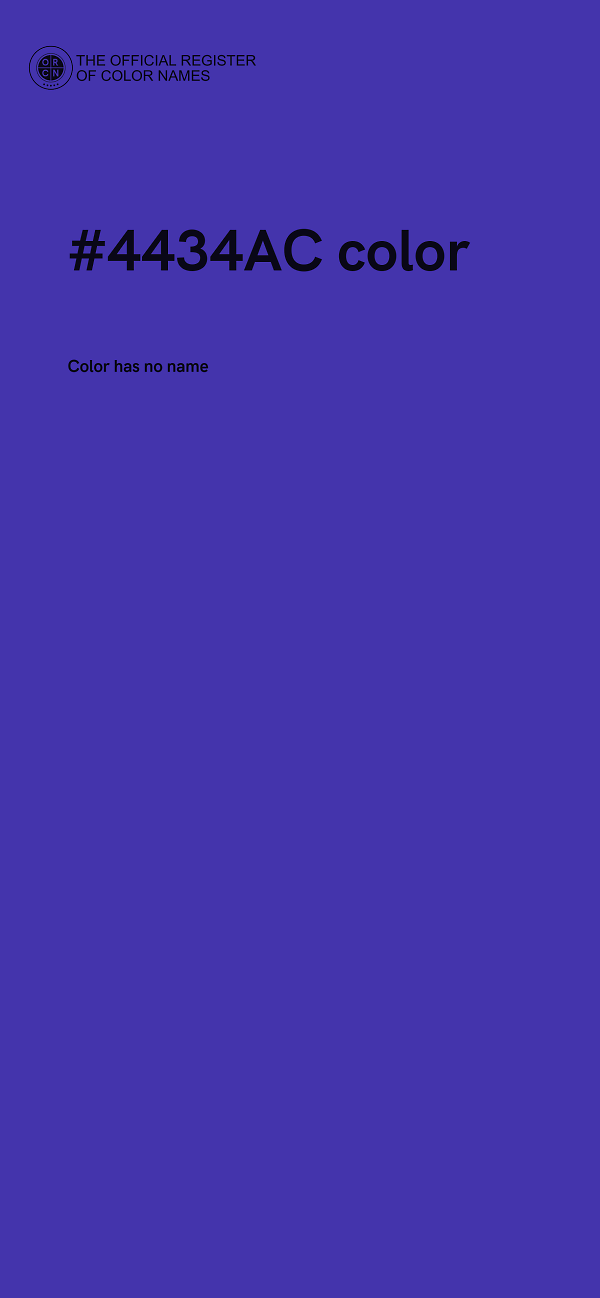 #4434AC color image