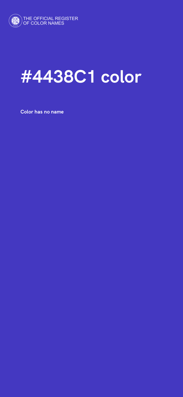 #4438C1 color image