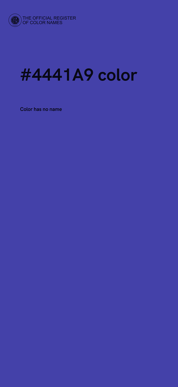 #4441A9 color image