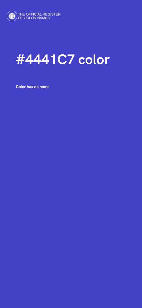 #4441C7 color image