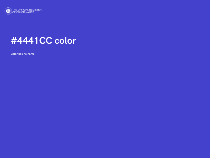 #4441CC color image