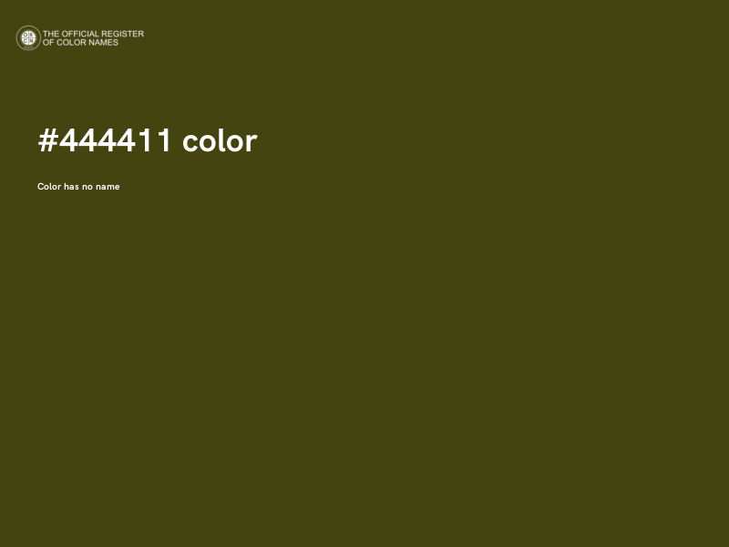 #444411 color image