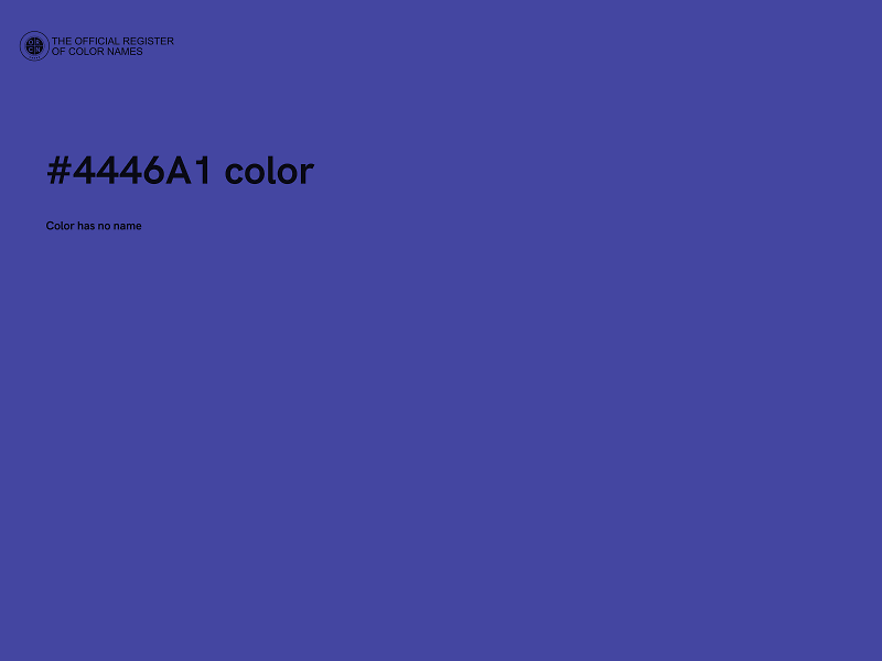 #4446A1 color image