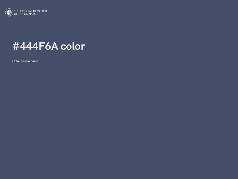 #444F6A color image