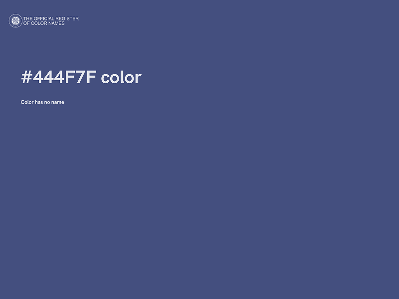 #444F7F color image