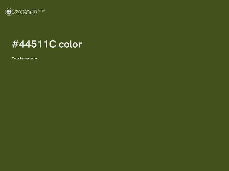 #44511C color image