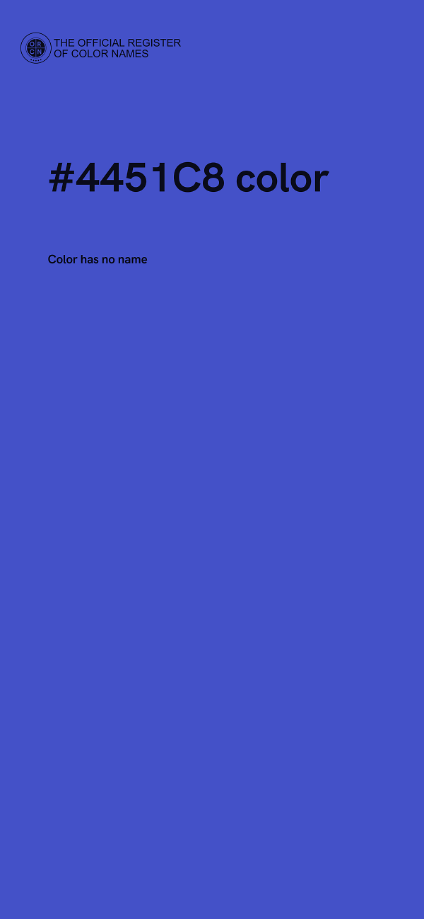 #4451C8 color image