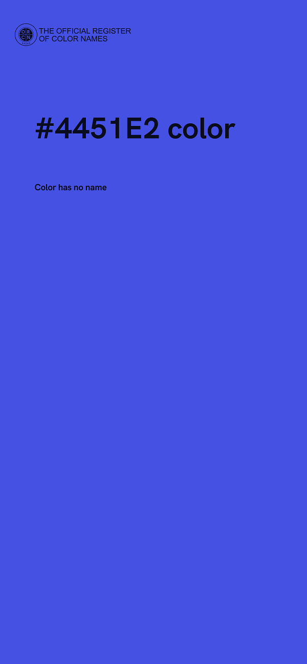 #4451E2 color image