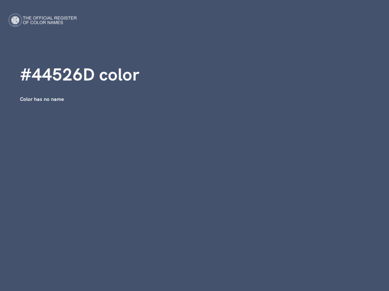 #44526D color image