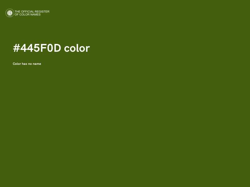 #445F0D color image