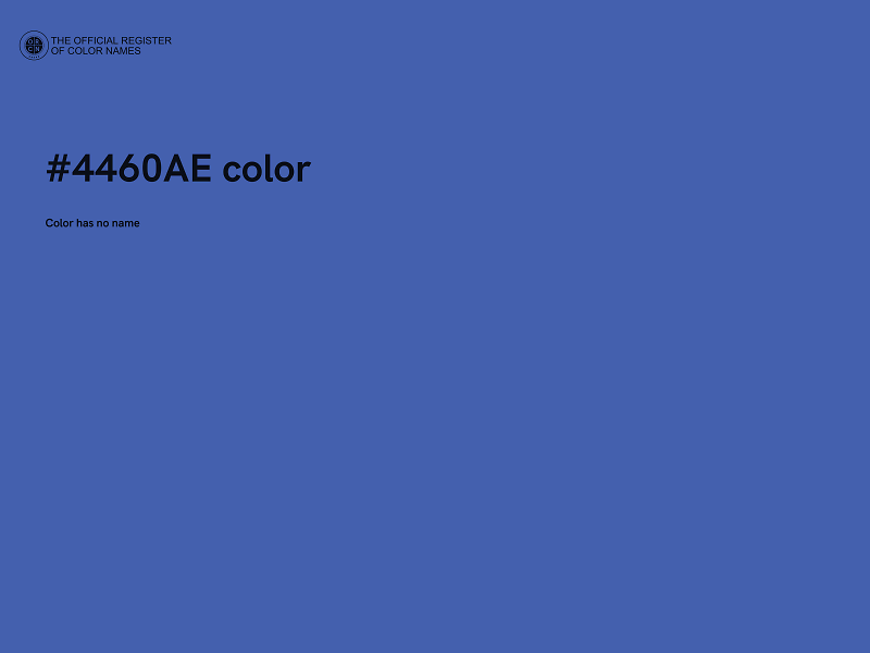 #4460AE color image