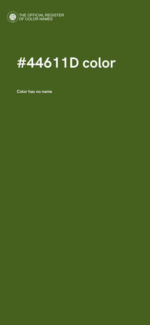 #44611D color image