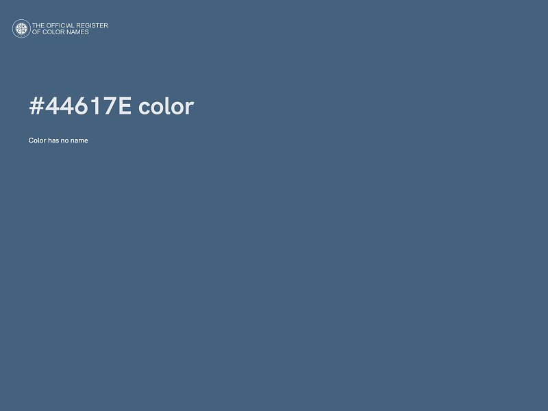 #44617E color image