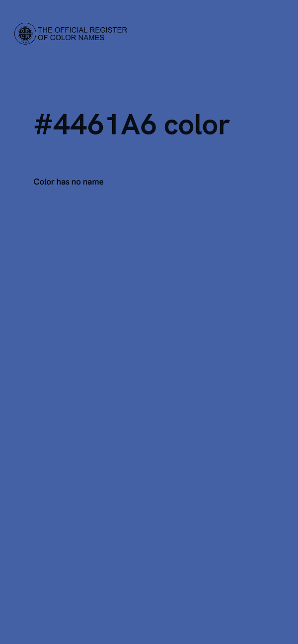#4461A6 color image
