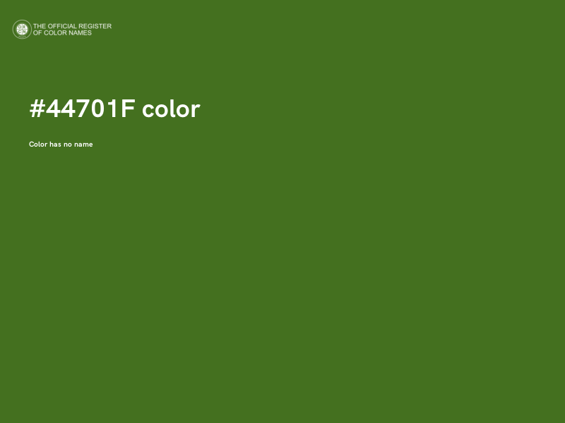 #44701F color image
