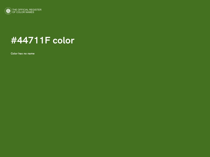 #44711F color image