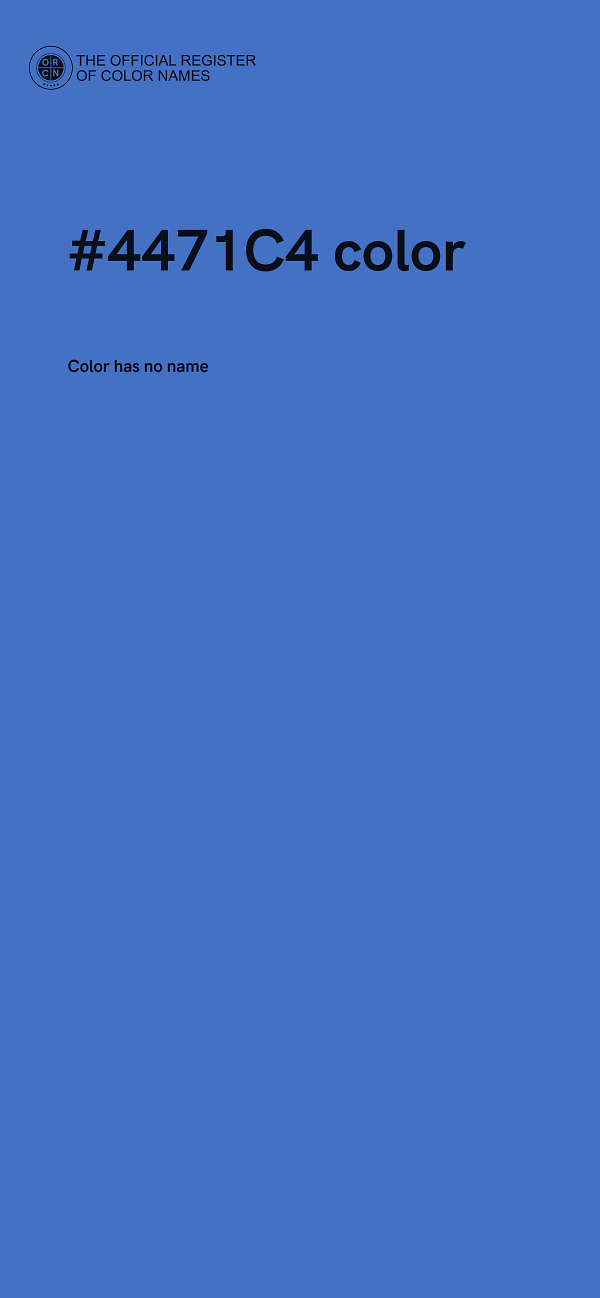 #4471C4 color image