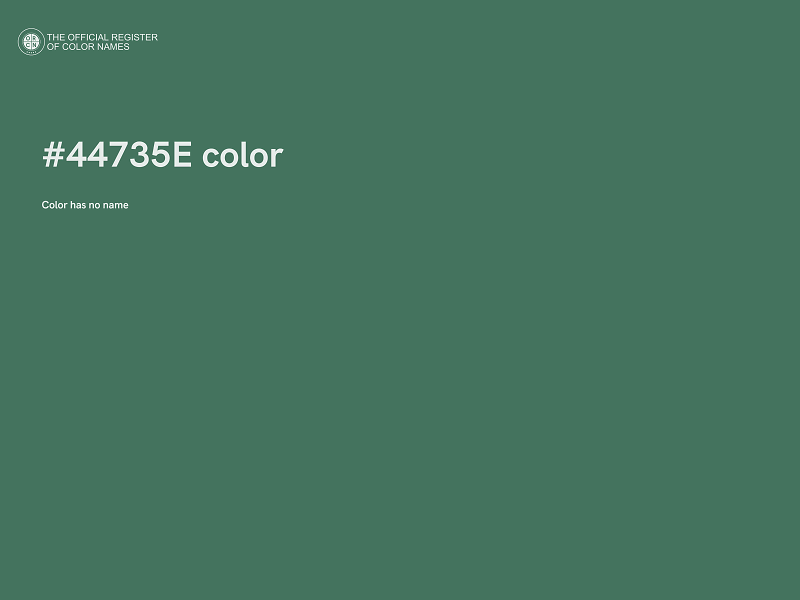 #44735E color image