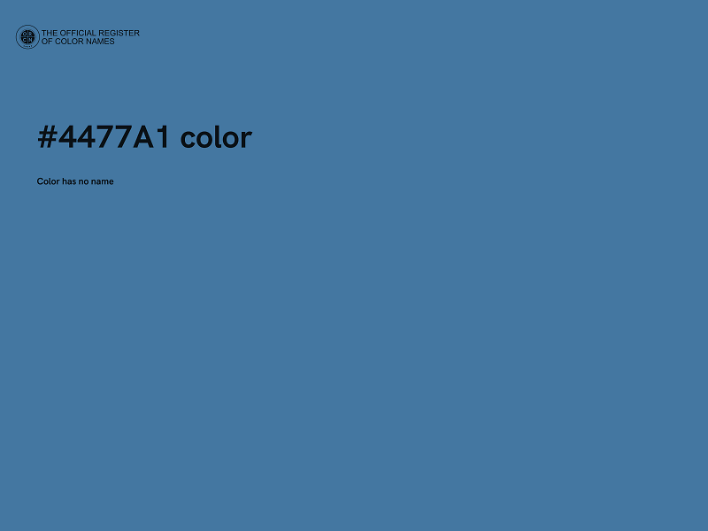 #4477A1 color image