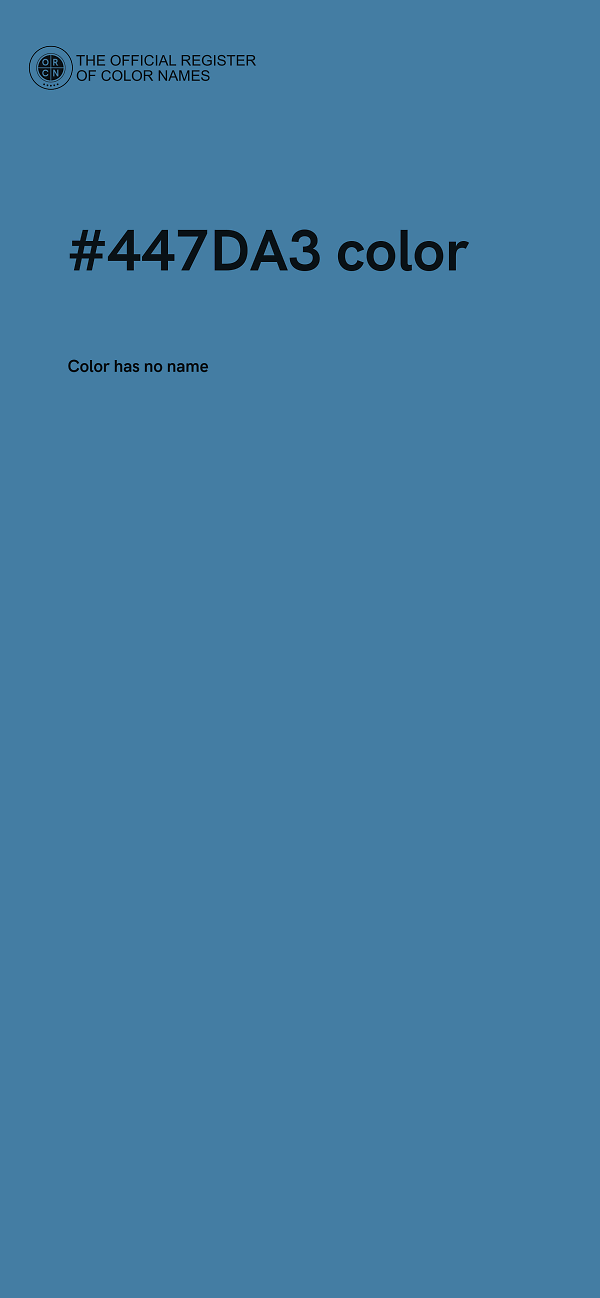 #447DA3 color image