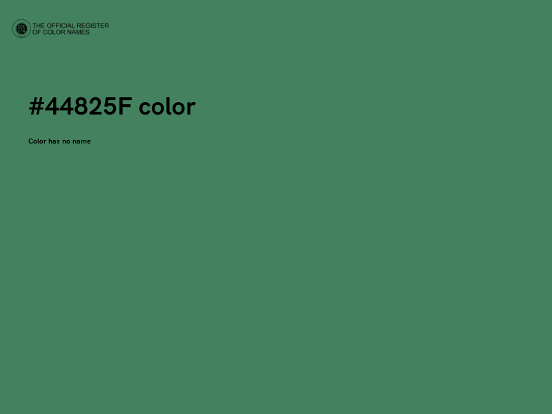 #44825F color image